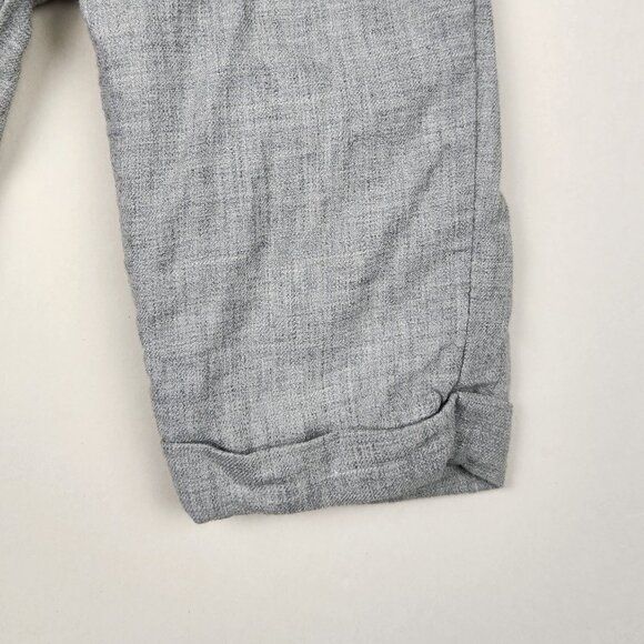 Janie and‎ Jack Baby Cotton Suspender Pants Gray sz 0-3 months - Picture 6 of 9
